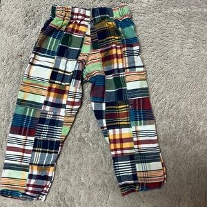 Cute pattern pants.